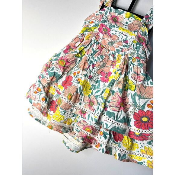 Cupcakes and Cashmere Floral Tiered Sundress Toddler Girl size 24 months New - Picture 9 of 11